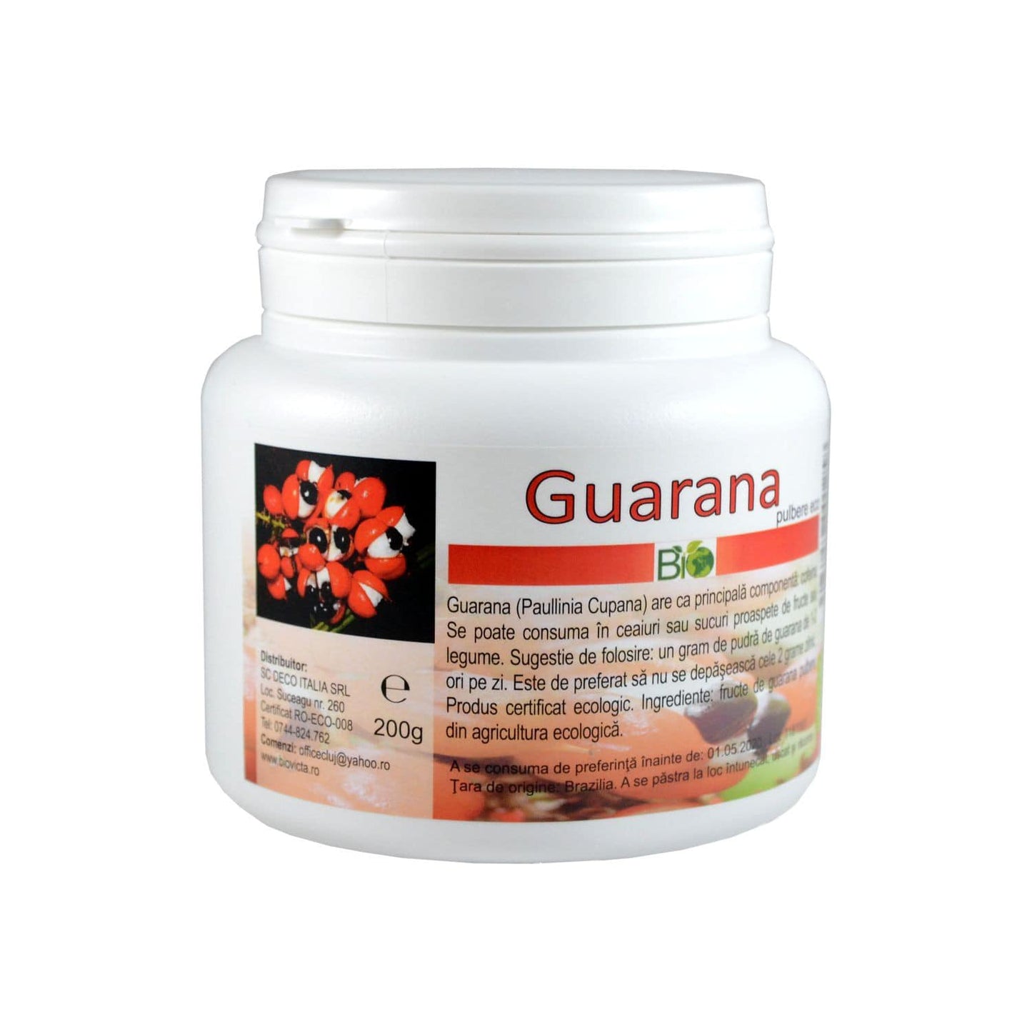 Guarana pulbere BIO 200g