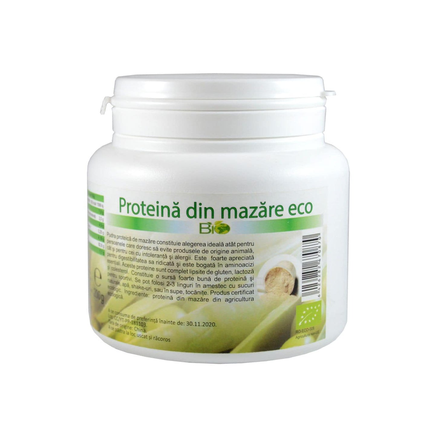 Proteina de Mazare BIO - 200g